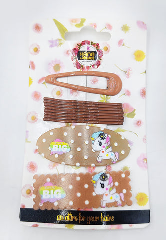 Hana Jewel 12 Pcs Girls Braided Hair Set - Mix of Bobby Pins, Tic Tac Clips & Snap Hair Clips for Stylish Hairdos Hana Jewel 12 Pcs Girls Braided Hair Set - Mix of Bobby Pins, Tic Tac Clips & Snap Hair Clips for Stylish Hairdos