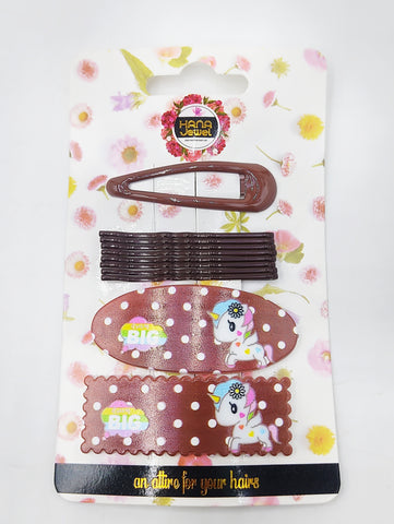 Hana Jewel 12 Pcs Girls Braided Hair Set - Mix of Bobby Pins, Tic Tac Clips & Snap Hair Clips for Stylish Hairdos Hana Jewel 12 Pcs Girls Braided Hair Set - Mix of Bobby Pins, Tic Tac Clips & Snap Hair Clips for Stylish Hairdos