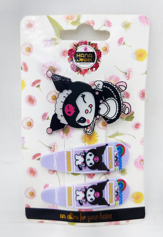 Impression Chocuk Karomi Patterned Snap Buckle Set - 12 Pcs, Stylish and Cute Hair Accessories for Girls & Women Impression Chocuk Karomi Patterned Snap Buckle Set - 12 Pcs, Stylish and Cute Hair Accessories for Girls & Women