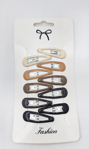 Hana Jewel 12 Pcs Multicolor Tic Tac Hair Pins with Cute Designs - Stylish Hair Accessories for Girls & Women Hana Jewel 12 Pcs Multicolor Tic Tac Hair Pins with Cute Designs - Stylish Hair Accessories for Girls & Women