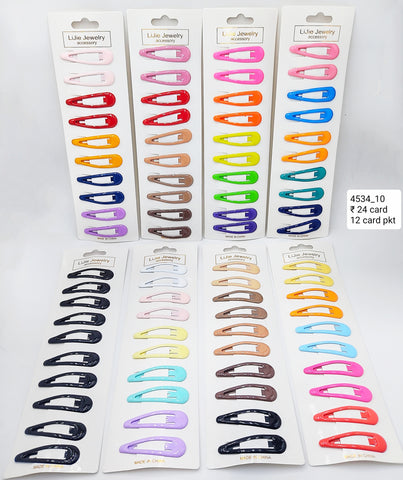 LiJie Jewelry Accessory 12 Pcs Multicolor Tic Tac Clips Hair Pins - Stylish Hair Accessories for Girls & Women LiJie Jewelry Accessory 12 Pcs Multicolor Tic Tac Clips Hair Pins - Stylish Hair Accessories for Girls & Women