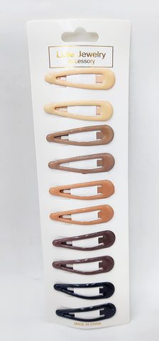 LiJie Jewelry Accessory 12 Pcs Multicolor Tic Tac Clips Hair Pins - Stylish Hair Accessories for Girls & Women LiJie Jewelry Accessory 12 Pcs Multicolor Tic Tac Clips Hair Pins - Stylish Hair Accessories for Girls & Women