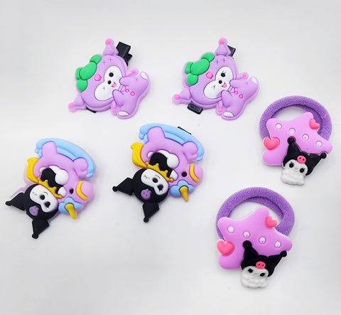 Pack of 12 Pcs Kawaii Cartoon Cloud Hair Barrettes - Cute Claw Clips & Hair Accessories for Baby Girls, Kids, and Gifts Pack of 12 Pcs Kawaii Cartoon Cloud Hair Barrettes - Cute Claw Clips & Hair Accessories for Baby Girls, Kids, and Gifts