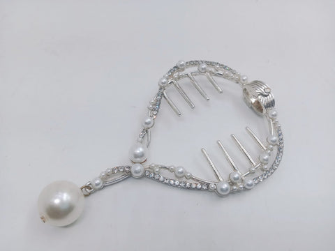 Impression Pack of 12 Pcs Beautiful Pearl Tassel  trendy Hair Claw Crabs Butterfly Hair Clip hair High Impression Pack of 12 Pcs Beautiful Pearl Tassel  trendy Hair Claw Crabs Butterfly Hair Clip hair High