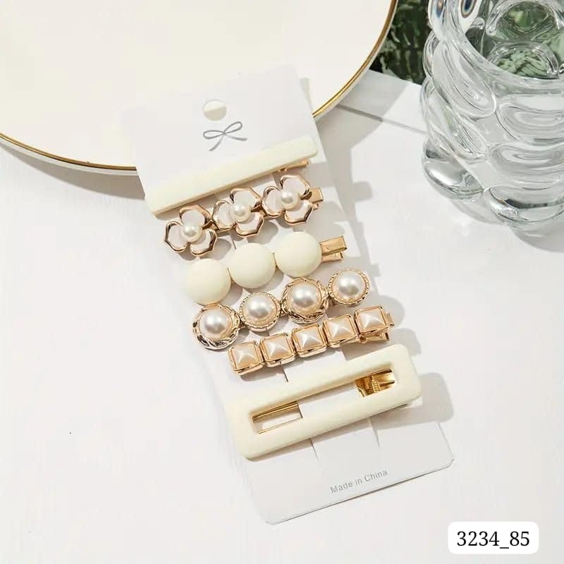 Impression 5 pcs Large Hair Claw Clips for Thick Thin Hair (Pack of 12)