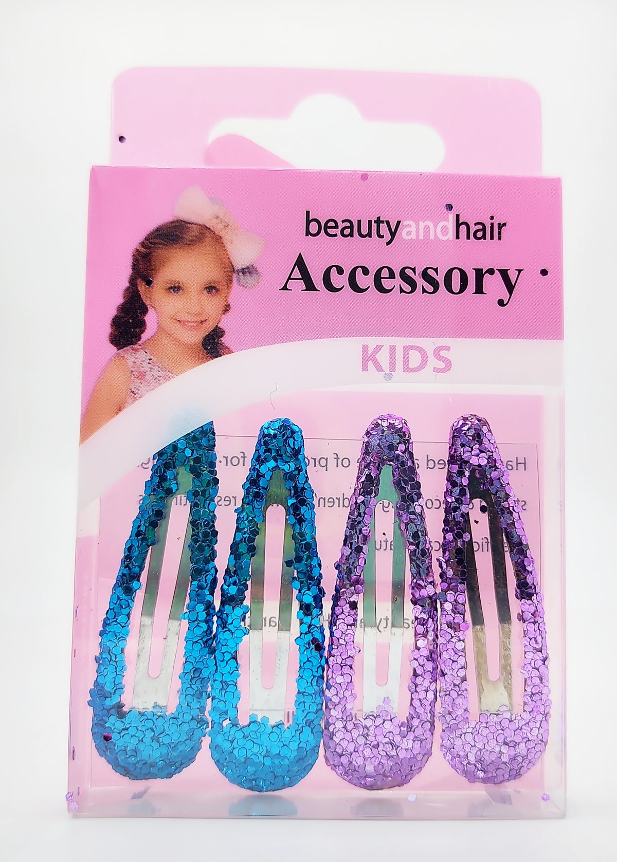 Impression 8 Pcs Small Multicolored Glitter Hair Clips – Stylish Barrettes & Side Pins for Baby Girls & Girls ( Pack Of 12 )