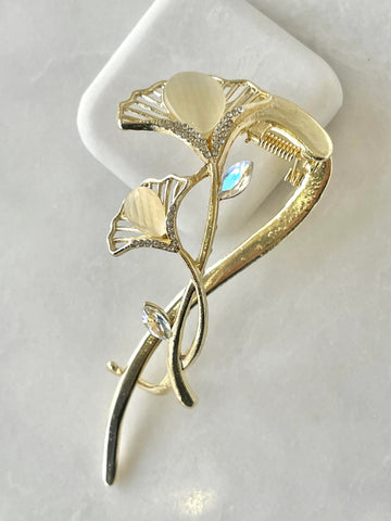 Impression Impression Pearl Decor Banana Clip
