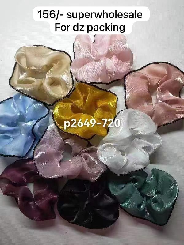 2649_720 | 12-PCS OPP PACKING | SSCRUNCHIES | IMPRESSIONS4U