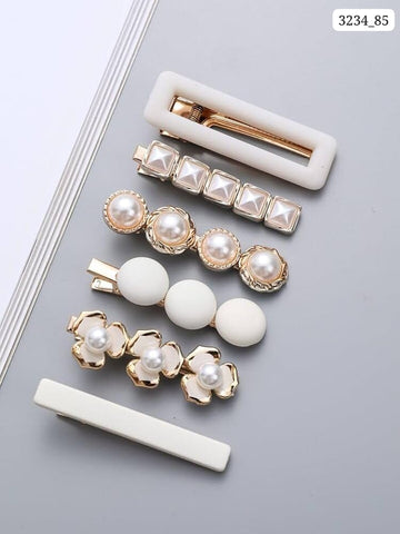 Impression 5 pcs Large Hair Claw Clips for Thick Thin Hair (Pack of 12)