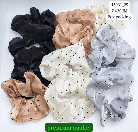 43031_29 | 12-PCS OPP PACKING | SCRUNCHIES | IMPRESSIONS4U