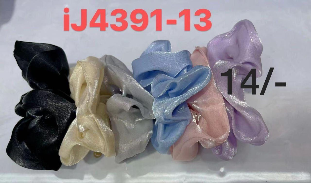 4391_14 | 12-PCS OPP PACKING | SCRUNCHIES | IMPRESSIONS4U