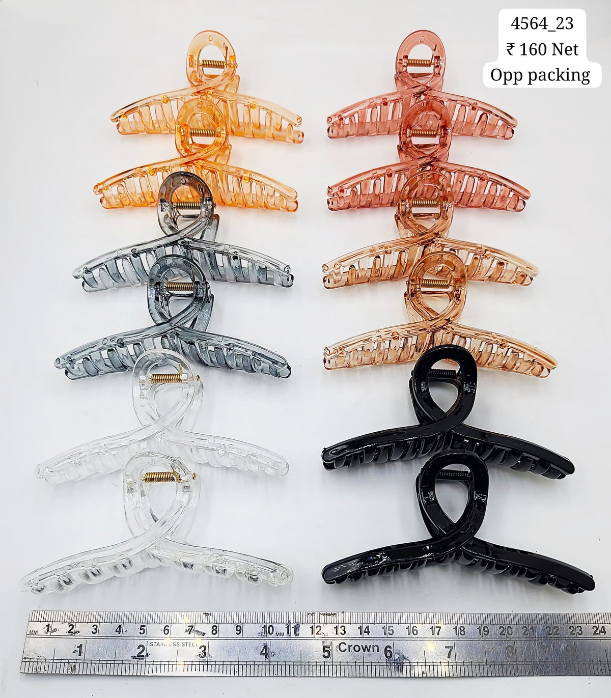 4564_23 |  12-PCS OPP PACKING | Quality Clutchers | IMPRESSION4U