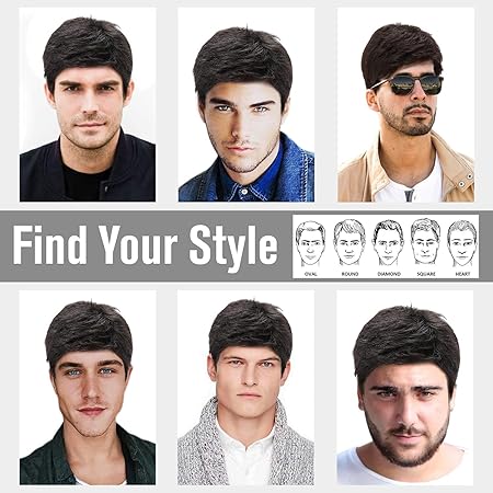 Impression Men's Wig for Short Hair (Pack of 12)