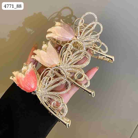 4771_88 | Flower Clutcher | 12-PCS OPP PACKING | (92/- RS PER PCS)