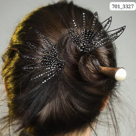 Impression Elegant Easy Bun Maker Hair Accessories For Women (Pack of 12)