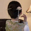 Impression Tassel Hanfu Hair Chopstick Head Piece