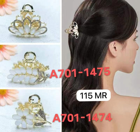 701-1474/1475 ZAYA/SEOUL STYEL CLUTCHER| 12-PCS OPP PACKING| (115/- RS PER PCS)