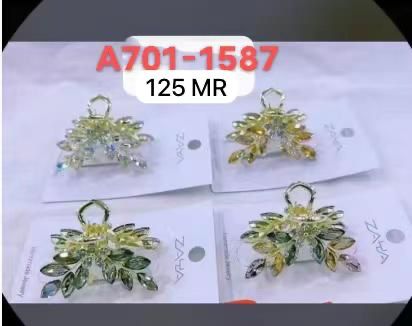 701-1587 ZAYA/SEOUL STYEL CLUTCHER| 12-PCS OPP PACKING| (125/- RS PER PCS)