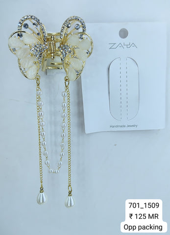 701-1509 ZAYA CLUTCHER| 12-PCS OPP PACKING| (125/- RS PER PCS)