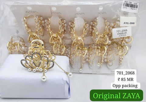 701-2068 ZAYA/SEOUL STYEL CLUTCHER| 12-PCS OPP PACKING| (85/- RS PER PCS)