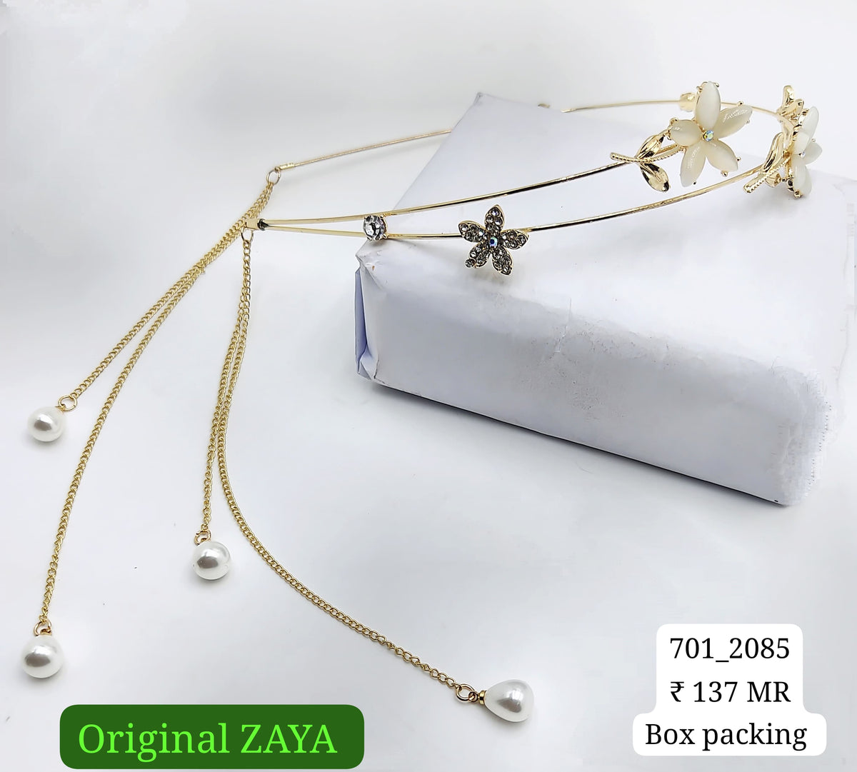 701-2085 ZAYA/SEOUL STYEL FANCY HAIRBANDS | 12-PCS BOX PACKING | (137/- RS PER PCS)