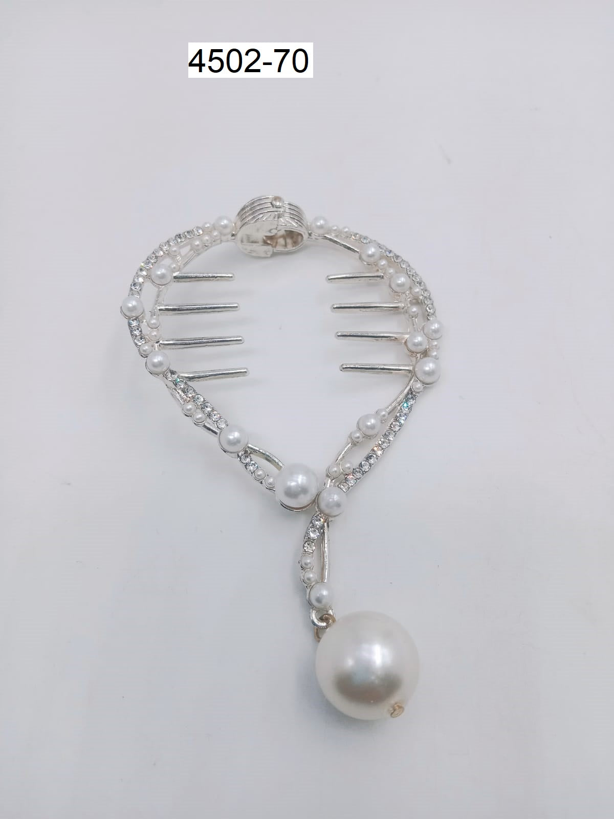 Impression Pack of 12 Pcs Beautiful Pearl Tassel  trendy Hair Claw Crabs Butterfly Hair Clip hair High