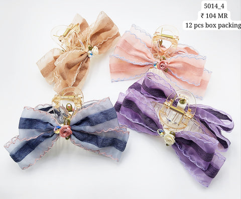 Fancy Hair Clip (12 Piece Packing)