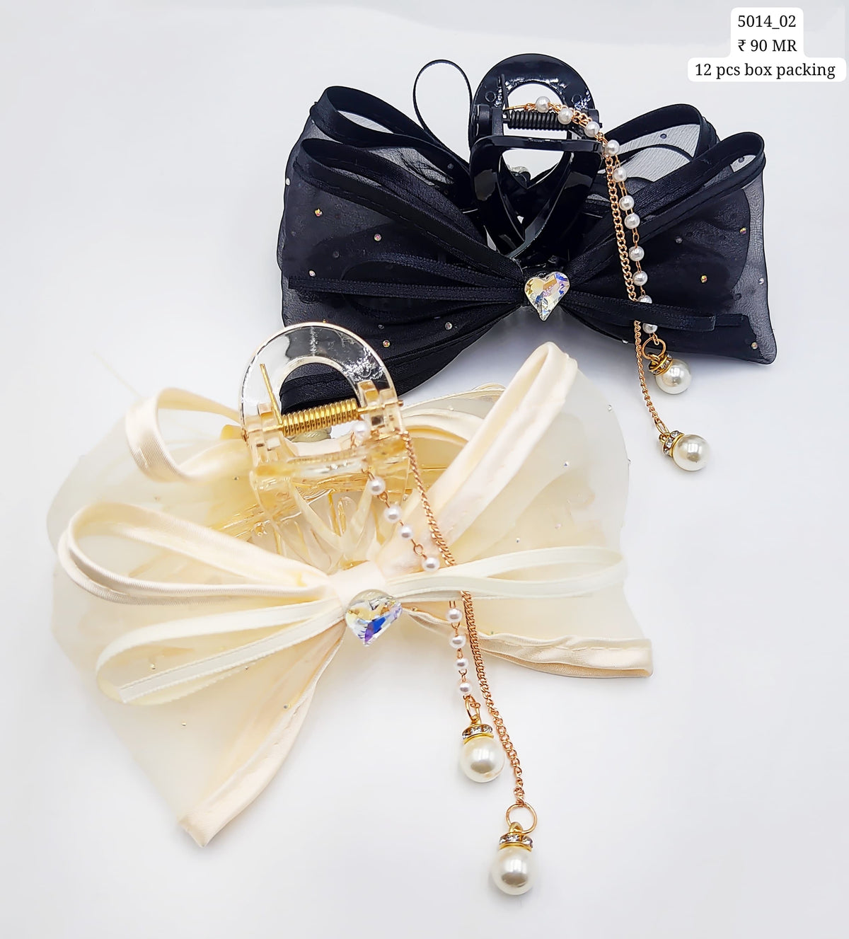 Fancy Hair Clip (12 Piece Packing)