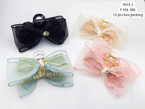 Fancy Hair Clip (12 Piece Packet)