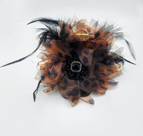 Fancy Rose Hair Clip (12 Piece Packing)