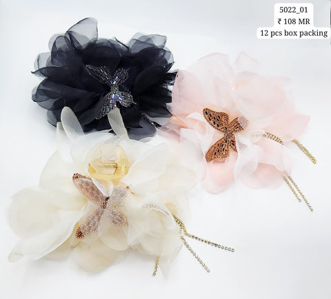 Fancy hair Clip (12 Pieces Packing)