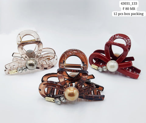 Fancy Hair Clip (12 Piece Packing)