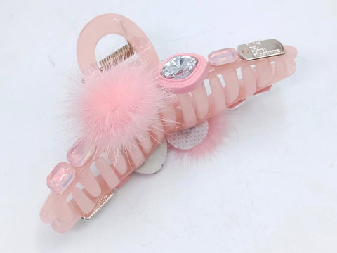 Impression Pack of 12 Pcs Pearl Style Hair Clutcher  Plastic Hair Clutcher