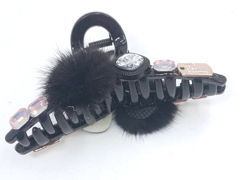 Impression Pack of 12 Pcs Pearl Style Hair Clutcher  Plastic Hair Clutcher
