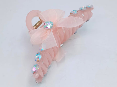 Impression Pack of 12 Pcs Pearl Style Hair Clutcher  Plastic Hair Clutcher