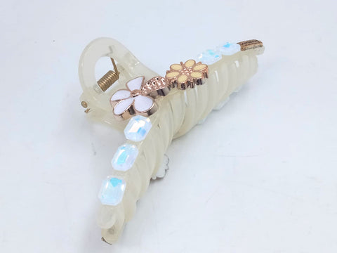 Impression Pack of 12 Pcs Pearl Style Hair Clutcher  Plastic Hair Clutcher