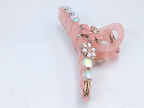 Impression Pack of 12 Pcs Pearl Style Hair Clutcher  Plastic Hair Clutcher