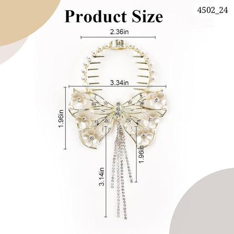 Impression High Quality Metal Hair Accessory (Pack of 12)
