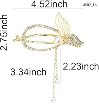 Impression High Quality Metal Hair Accessory (Pack of 12)