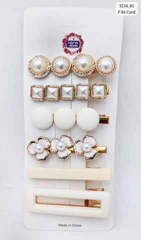 Impression 5 pcs Large Hair Claw Clips for Thick Thin Hair (Pack of 12)