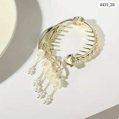 Impression Rhinestone Crystal Ponytail Hair Clips (Pack of 12)