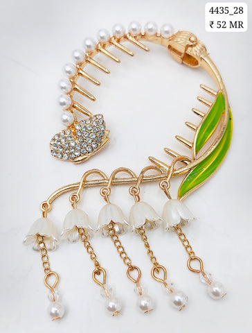 Impression Rhinestone Crystal Ponytail Hair Clips (Pack of 12)