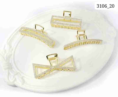 Impression High Quality Metal Hair Accessory (Pack of 12)