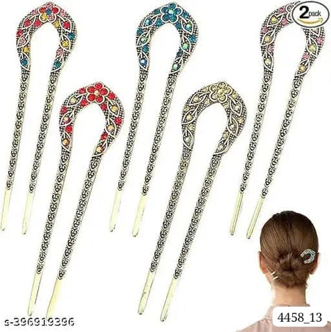 Impression High Quality Metal Hair Pin (Pack of 12)