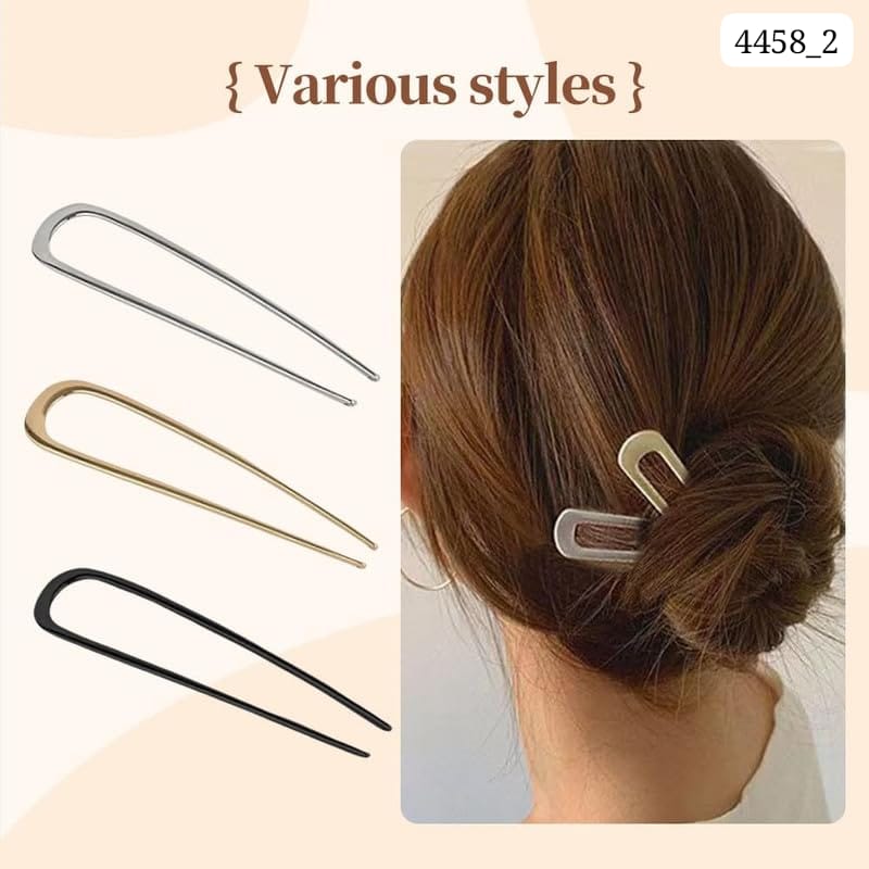 Impression High Quality Metal Hair Accessory (Pack of 12)