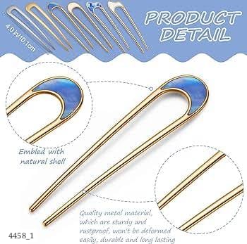 Impression High Quality Metal Hair Pin (Pack of 12)
